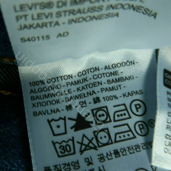 Levis Wedgie Fit High Rise Cut Off Jean Shorts - Picture 7 of 7